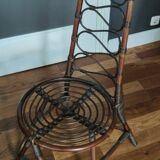 Mid century bamboo chair dirk van sliedrecht