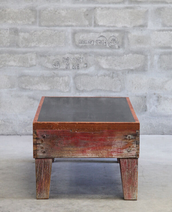 Table basse plateau ardoise