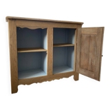 Renovated chic country antique solid wood sideboard