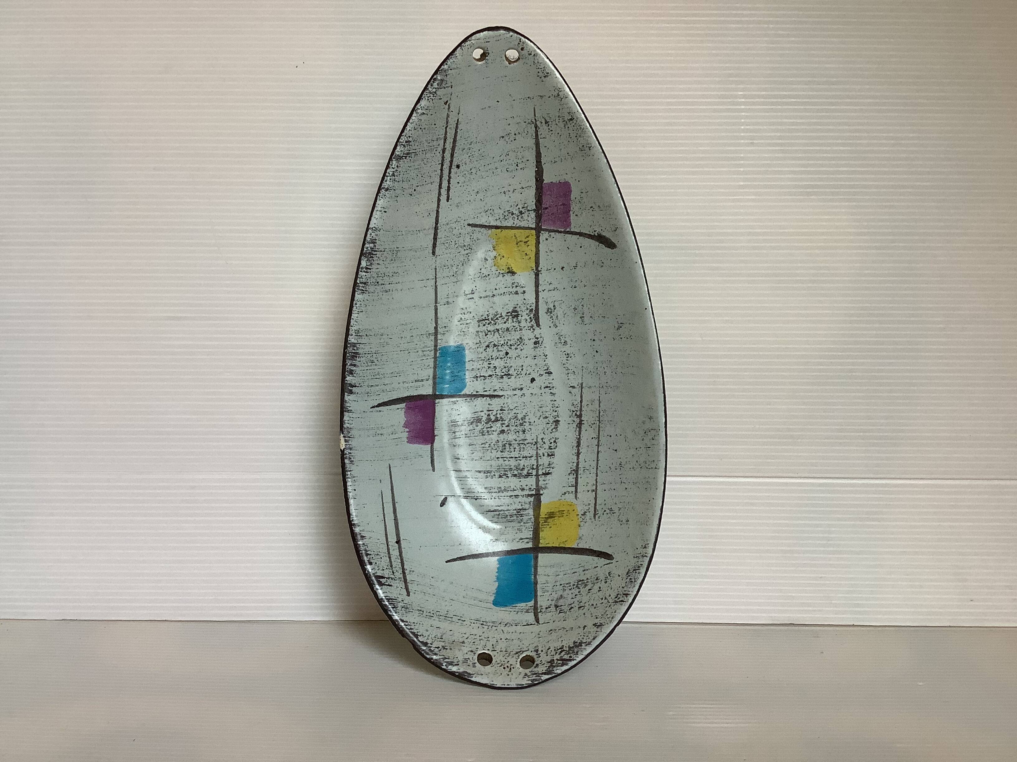 Teardrop bowl West Germany