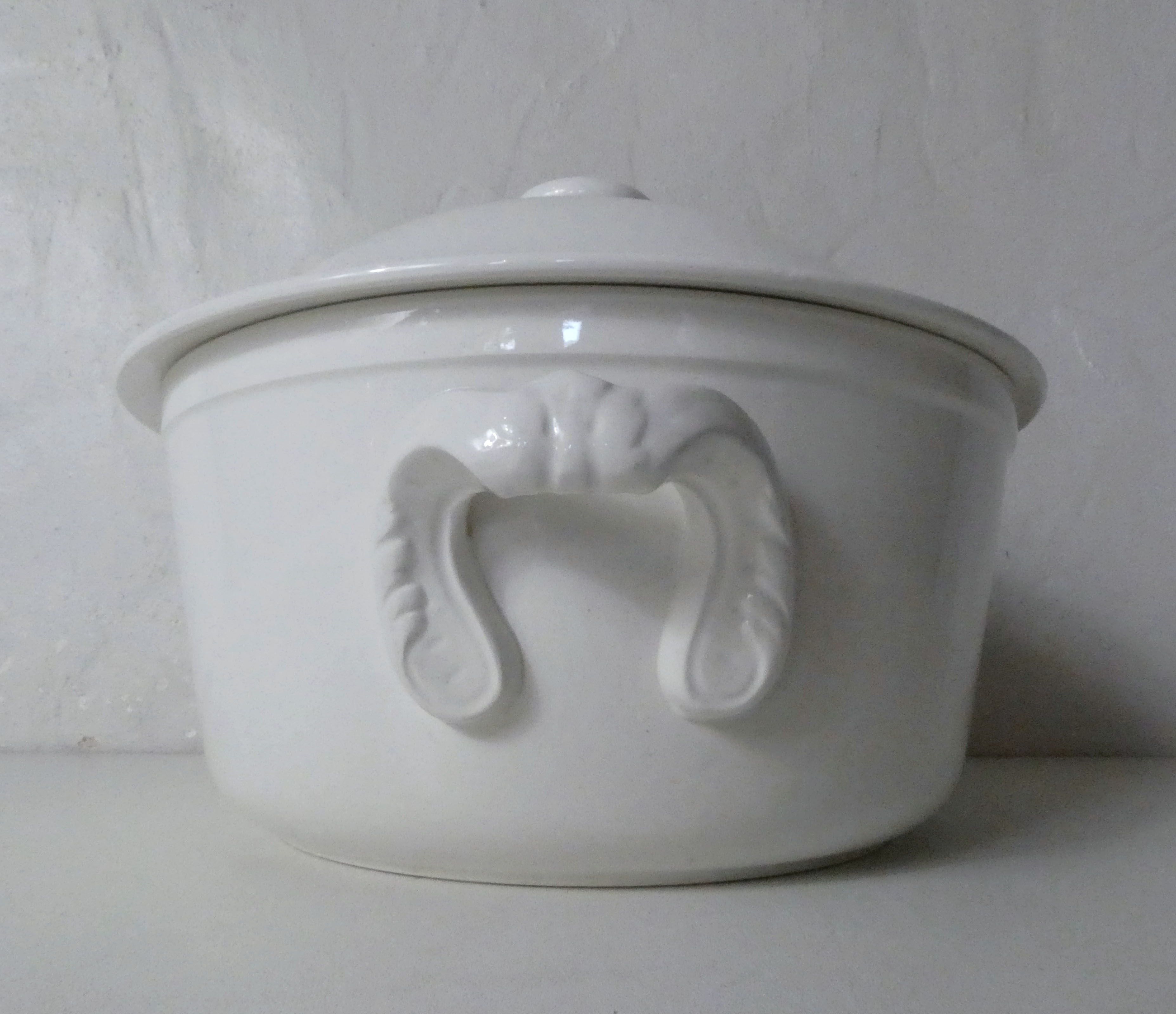 Digoin Sarrguemines white soup