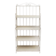 1950s shelf in metal Shabby Chic