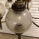Glass and brass suspension and its vintage sconces