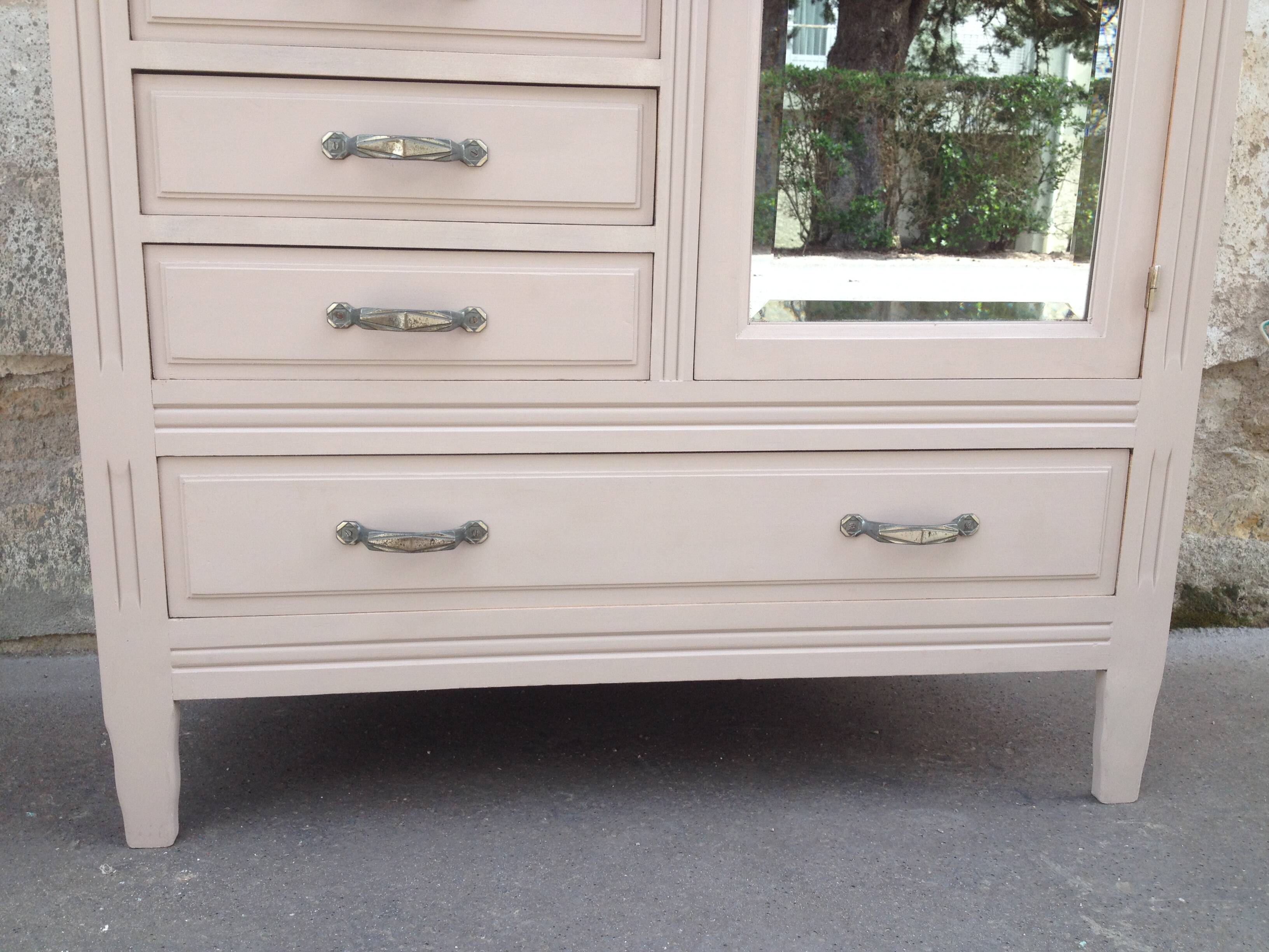 Parisian Art Deco wardrobe