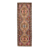 Grand Tapis Kilim Vintage Long & Large, Motifs Tribaux Géométriques