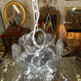 Murano glass plate chandelier from 1960