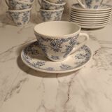 Rivanel France royal cups with saucers