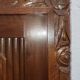 Psychedelic hairdresser art deco solid wood