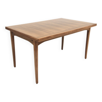 Table de salle à manger scandinave "portefeuille", Carl Malmsten, Suède, 1960