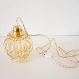 Vintage molded glass globe player