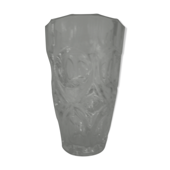 Vase en cristal années 50