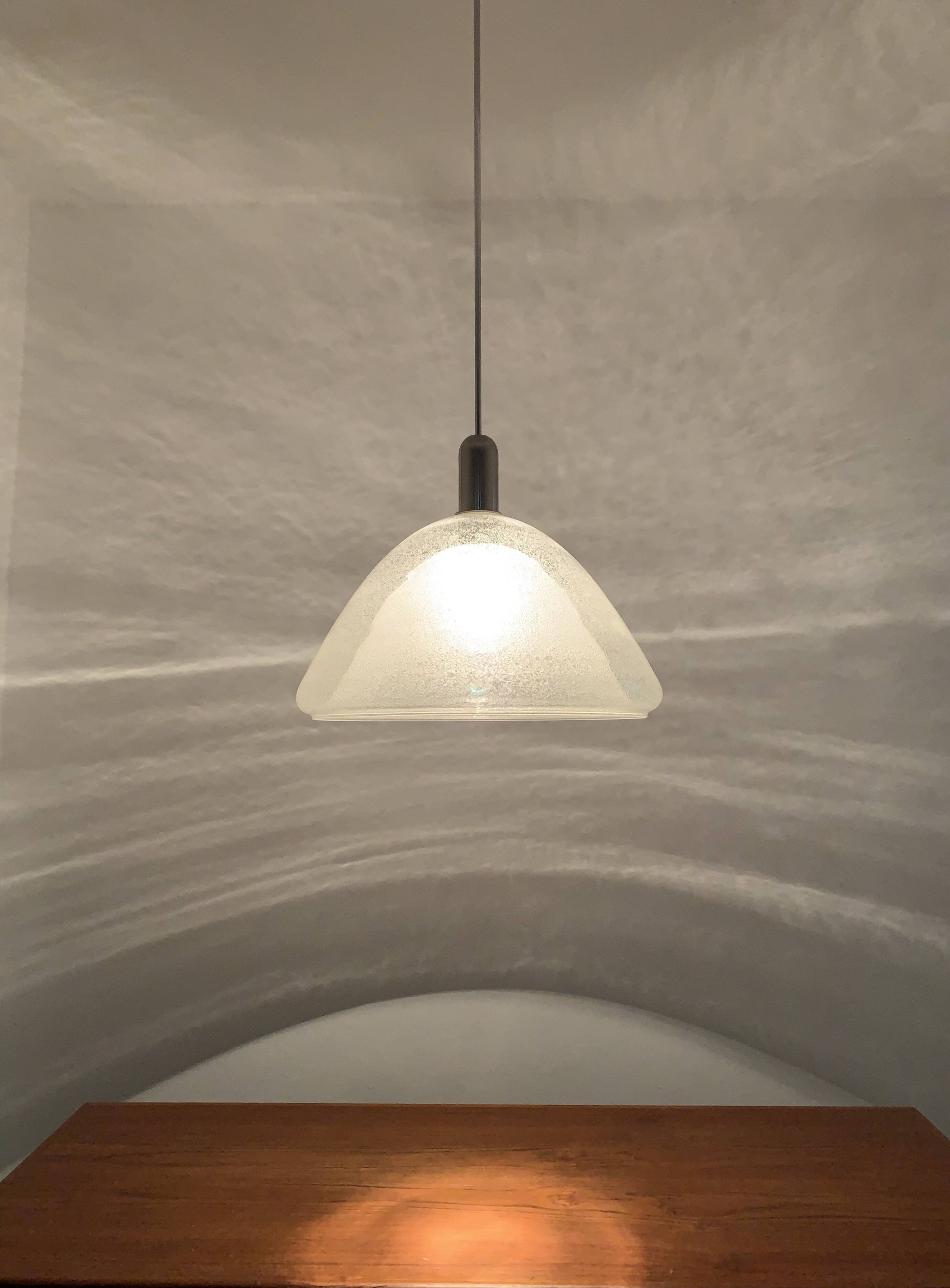 Peleguso glass lamp by Carlo Nason for Mazzega