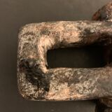 Brutalist ceramic candle holder