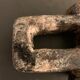 Brutalist ceramic candle holder