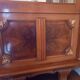 60s silver display cabinet