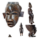 Senufo statue, H: 52 cm