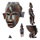 Senufo statue, H: 52 cm