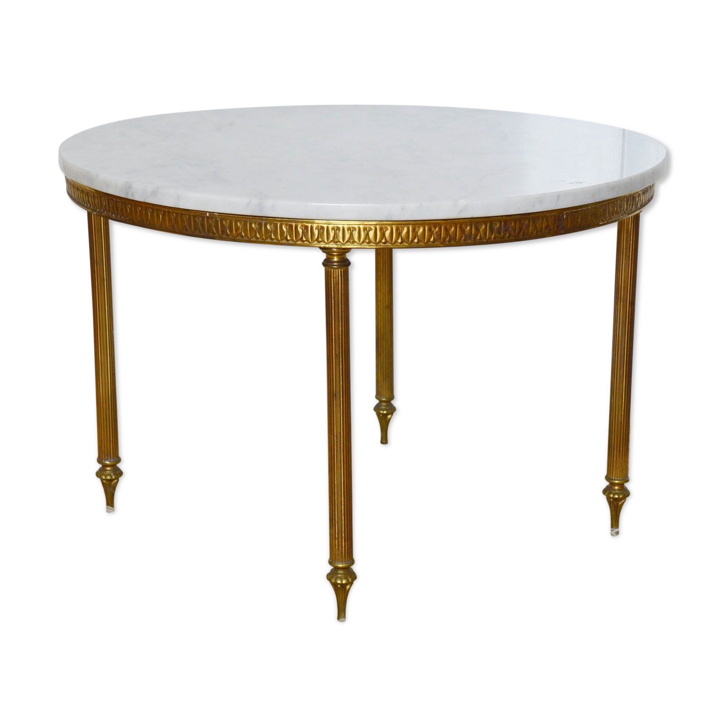 60s marble side table coffee table