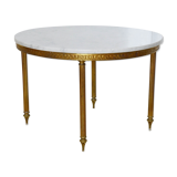 60s marble side table coffee table