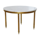 60s marble side table coffee table