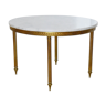 60s marble side table coffee table