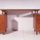 Bureau en teck - Ajustable. années 60