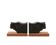 Art Deco wooden bookends with feline heads