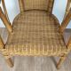 Rattan armchair