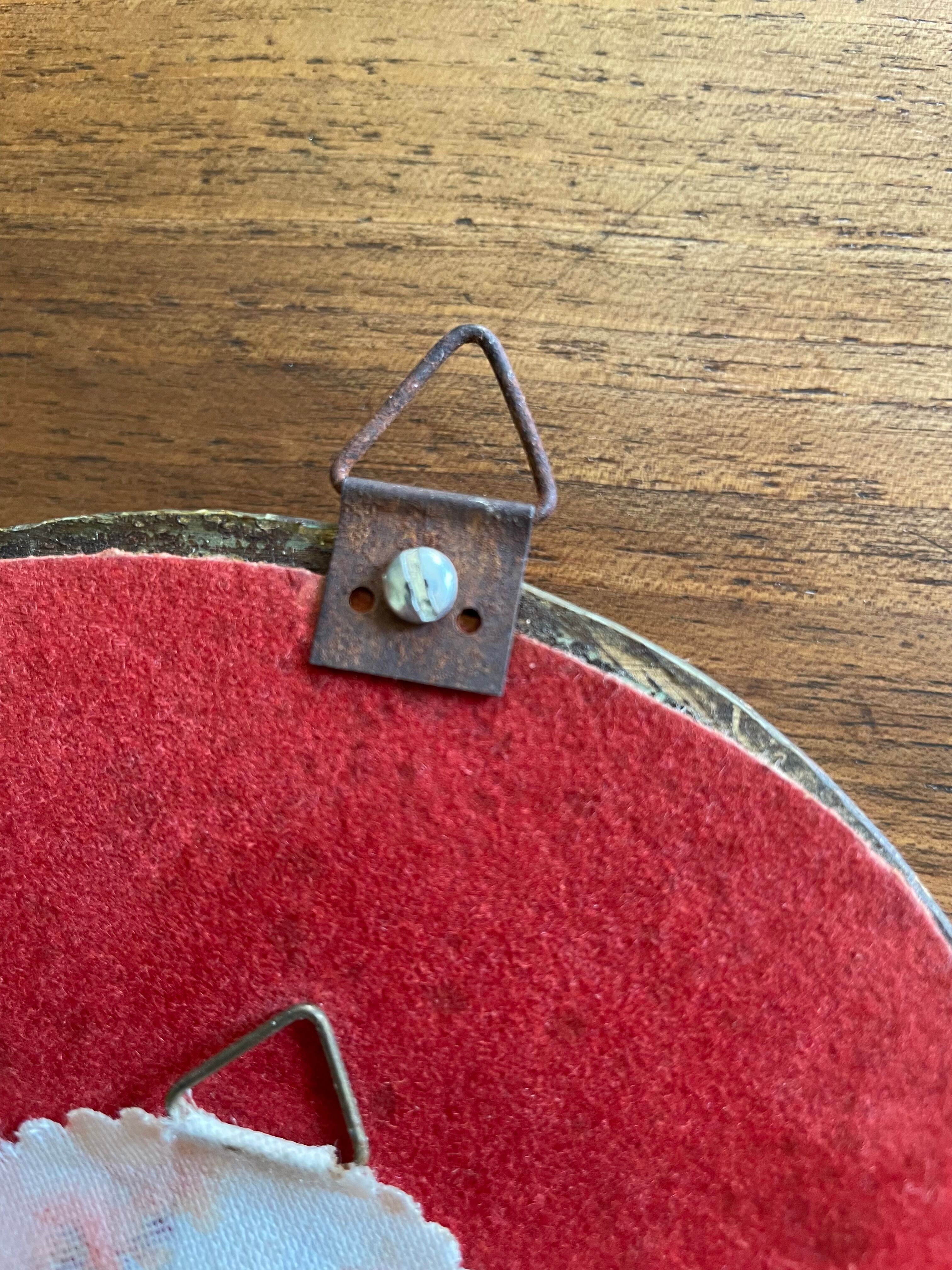 Gilded mirror of style Louis XV sober 32 X 22