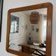 Vintage 70s pine mirror