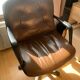 Comforto leather armchair