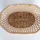 Bread basket in woven wicker canning