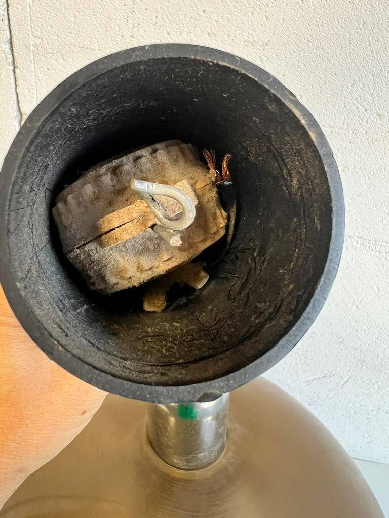 Vintage space age pendant lamp / chandelier