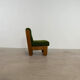 Ensemble de 2 fauteuils lounge verts français