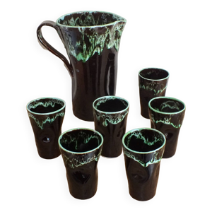 Service à orangeade