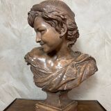 Terracotta bust