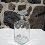Glass whisky decanter