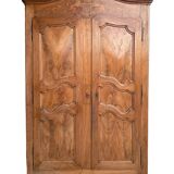 Louis XV marquetry wardrobe, 18th century period.