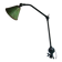 ELAUL articulated workshop lamp with clamp – 1930s/50s