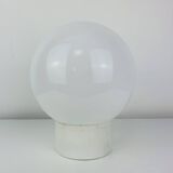 Vintage 50s opaline ball wall lamp