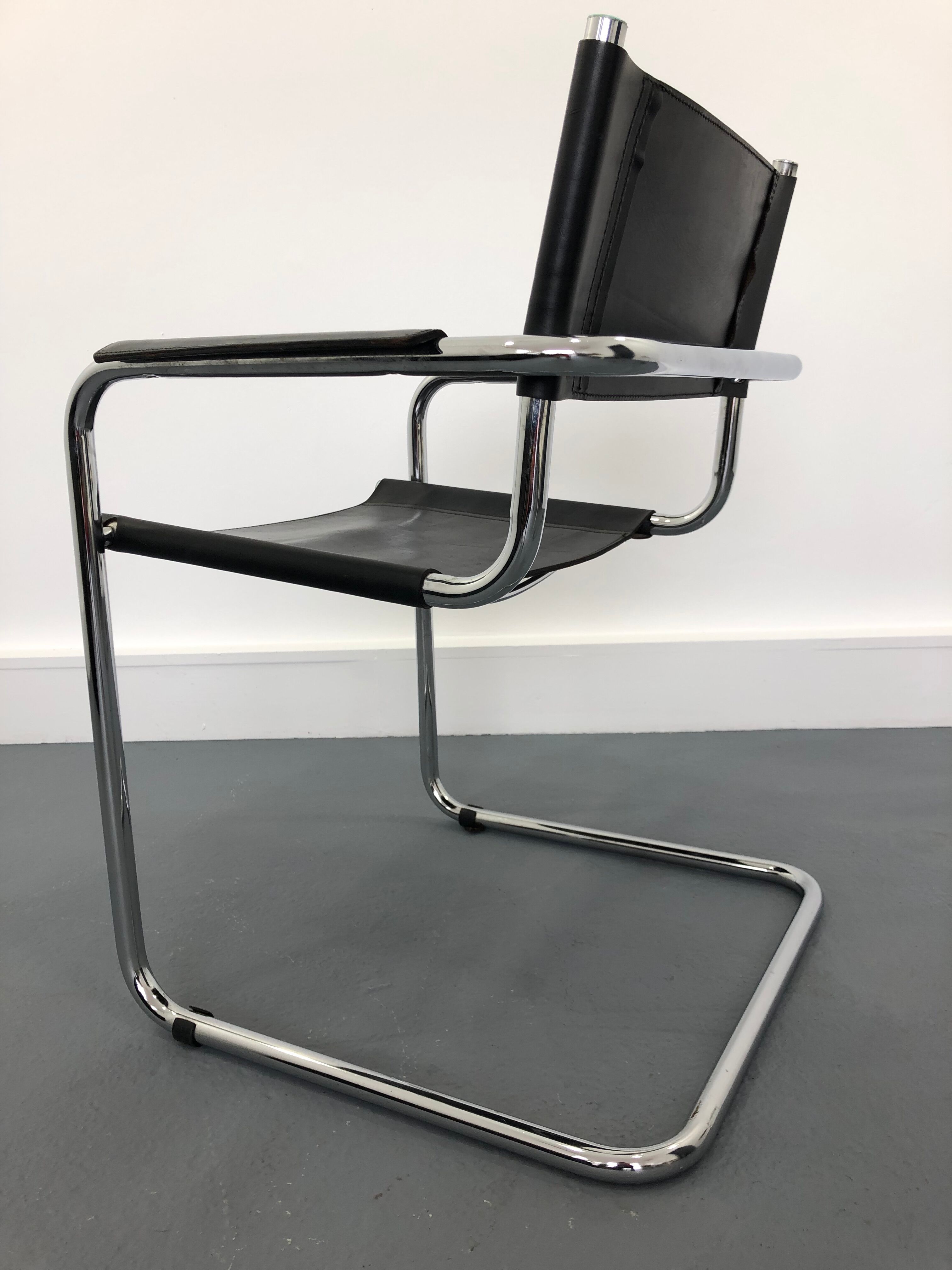 Italy chrome chair, 1970s