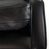 Danish vintage retro armchair in 1960s Stouby leather