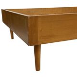 Vintage daybed of the 1960s Netherlands minimalist design in oak