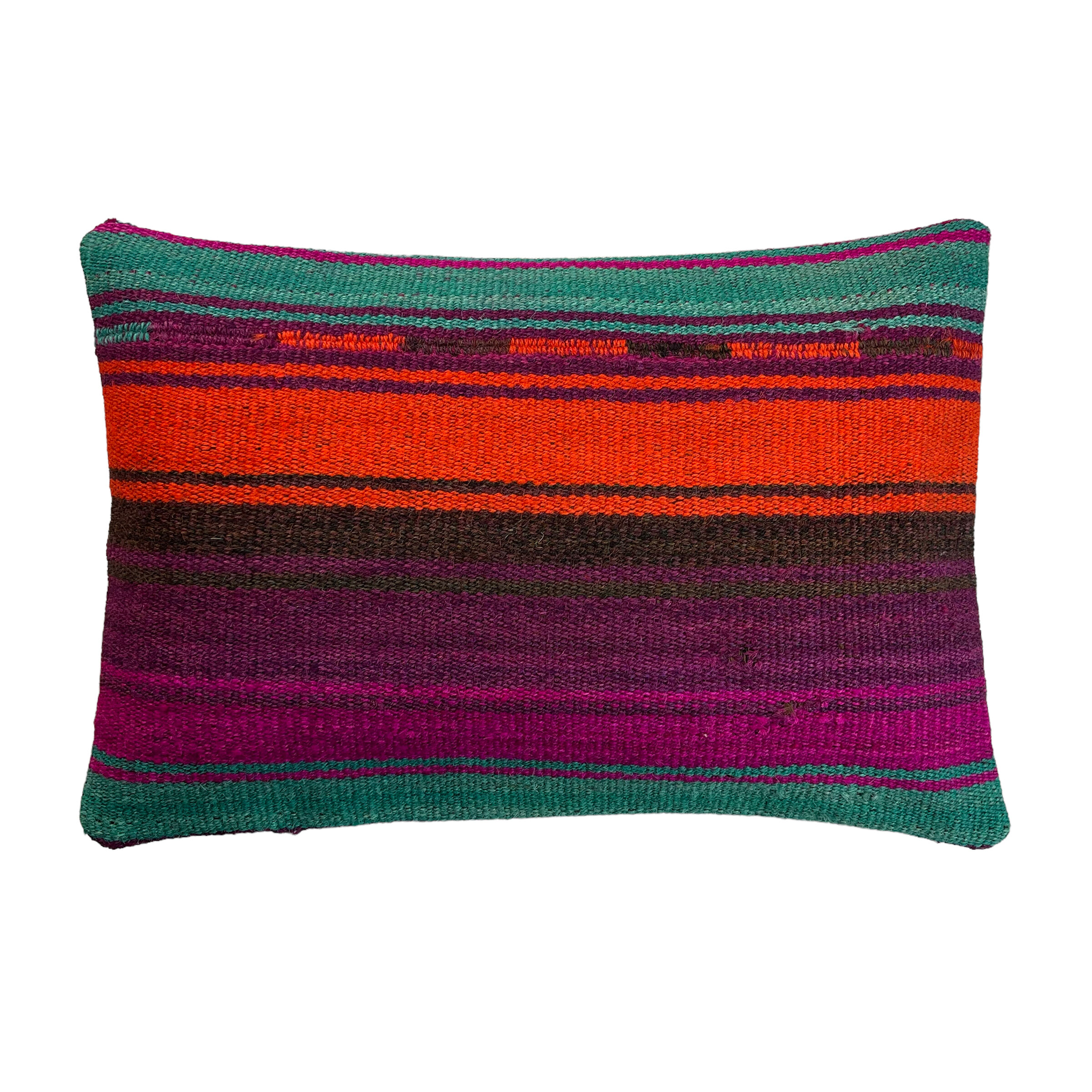 Vintage turkish handmade cushion cover , 30 x 50 cm