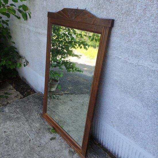 Mirror, Art Deco trumeau