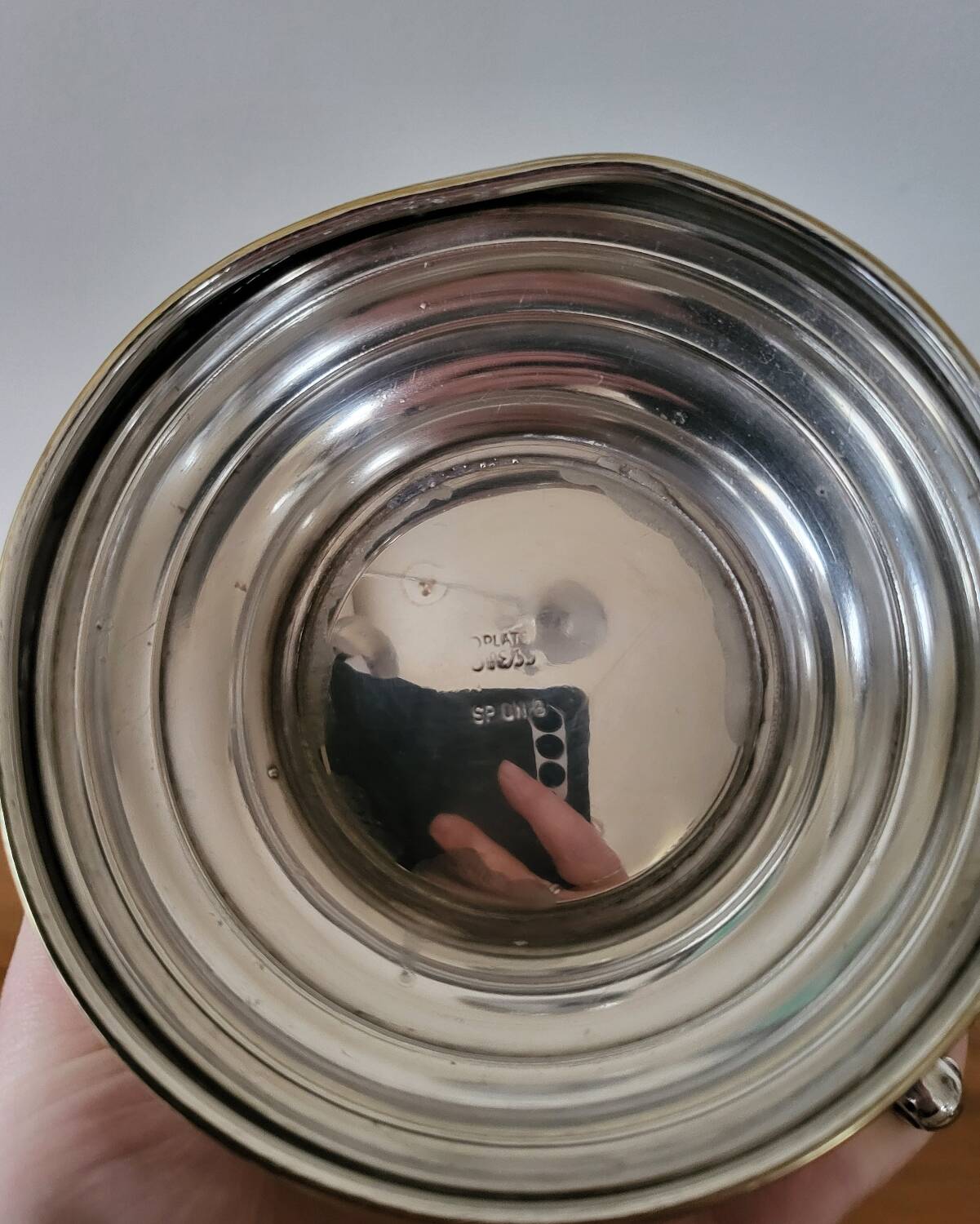 Old Silver-Plated Metal Jug