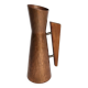 Vase en Cuivre Martelé Dahlmann, design Danois des Années 1960, 21 cm
