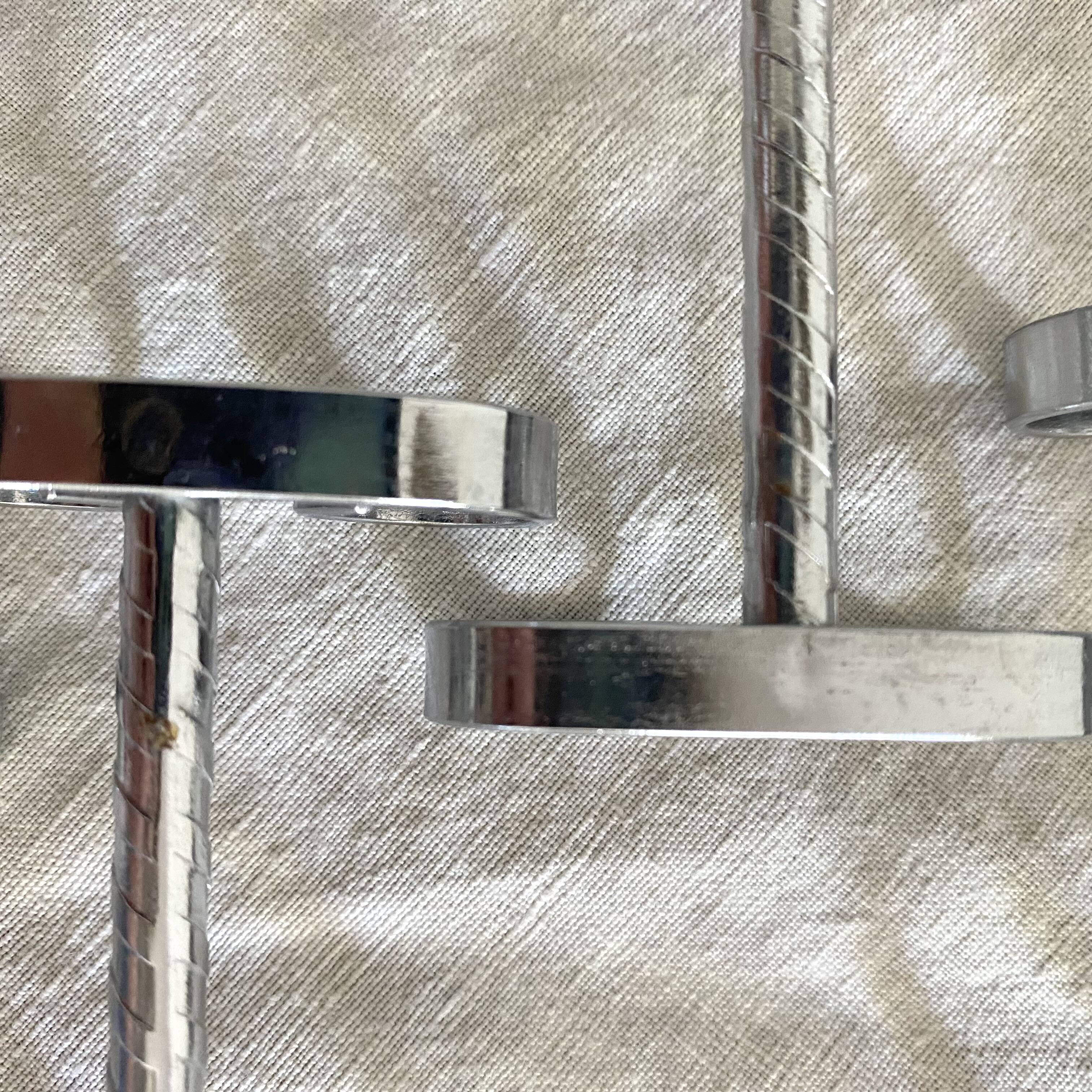 Vintage stainless steel knife holder