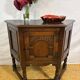 Vintage Old Charm Furniture Canted Side Cabinet English Country House  1970