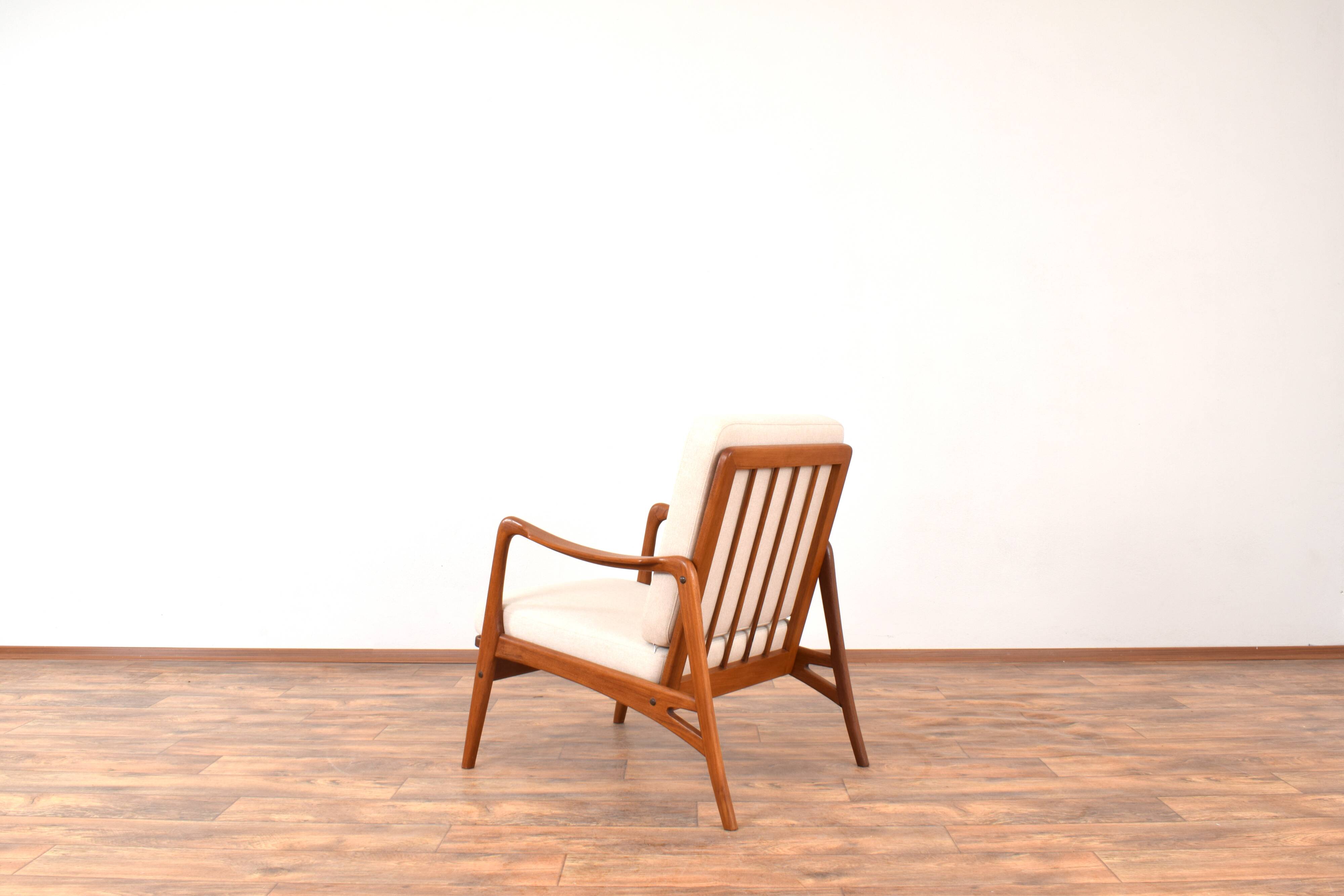 Mid-Century Danish Teak Lounge Chair, 1960s.